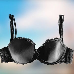 CHANTELLE BRA 32D black & lace